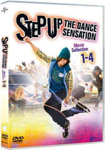 Step up - Sokak Dansı Boxset 1-2-3-4 Türkçe Dublaj